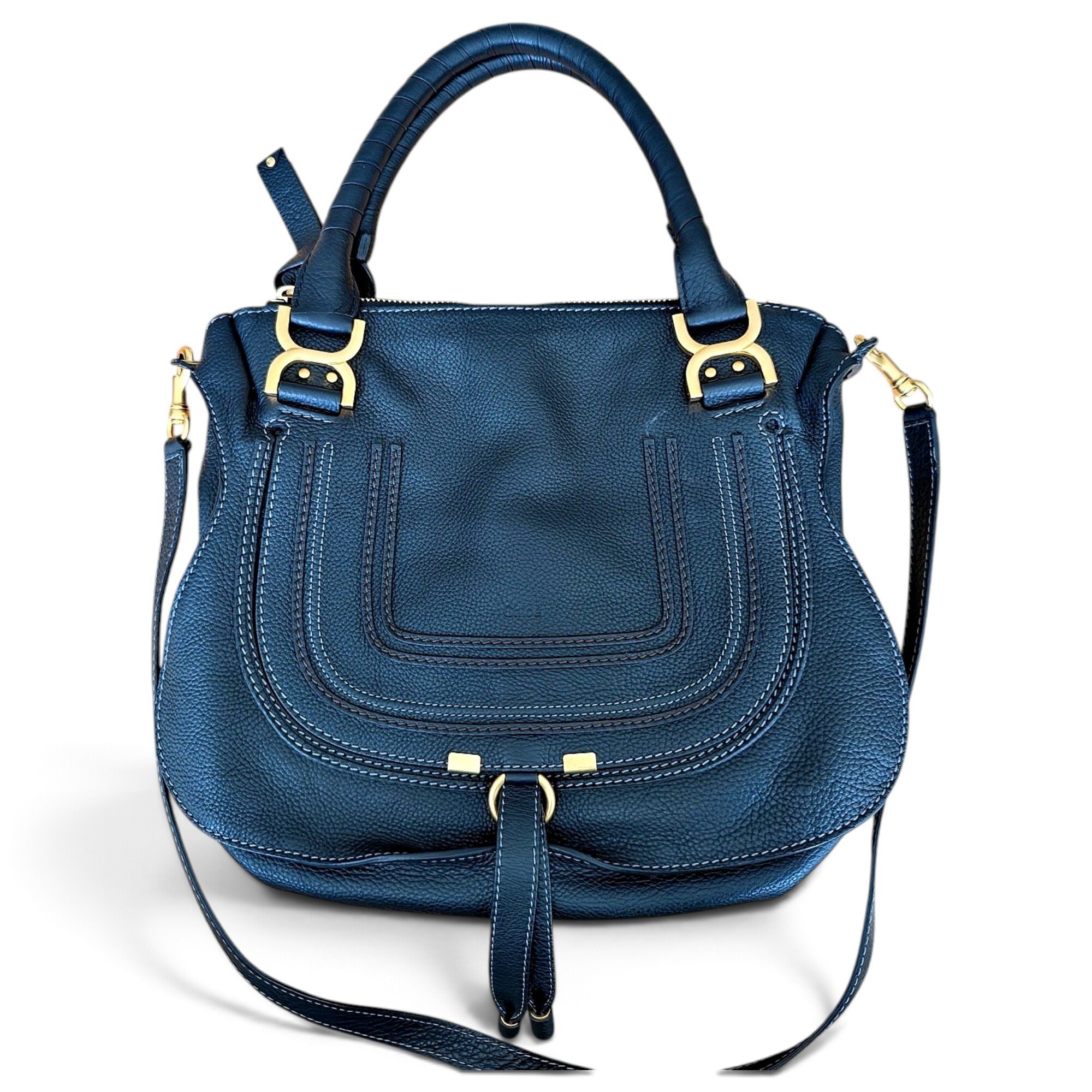 Marcie leather handbag