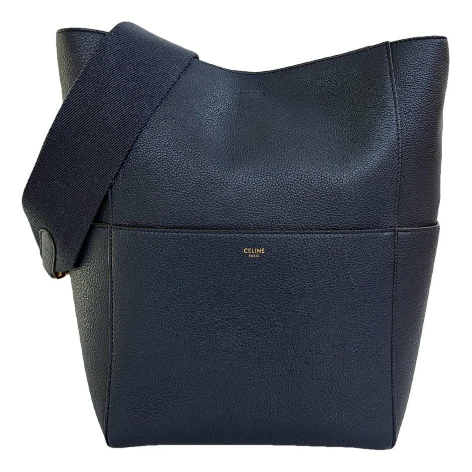 Seau Sangle leather handbag