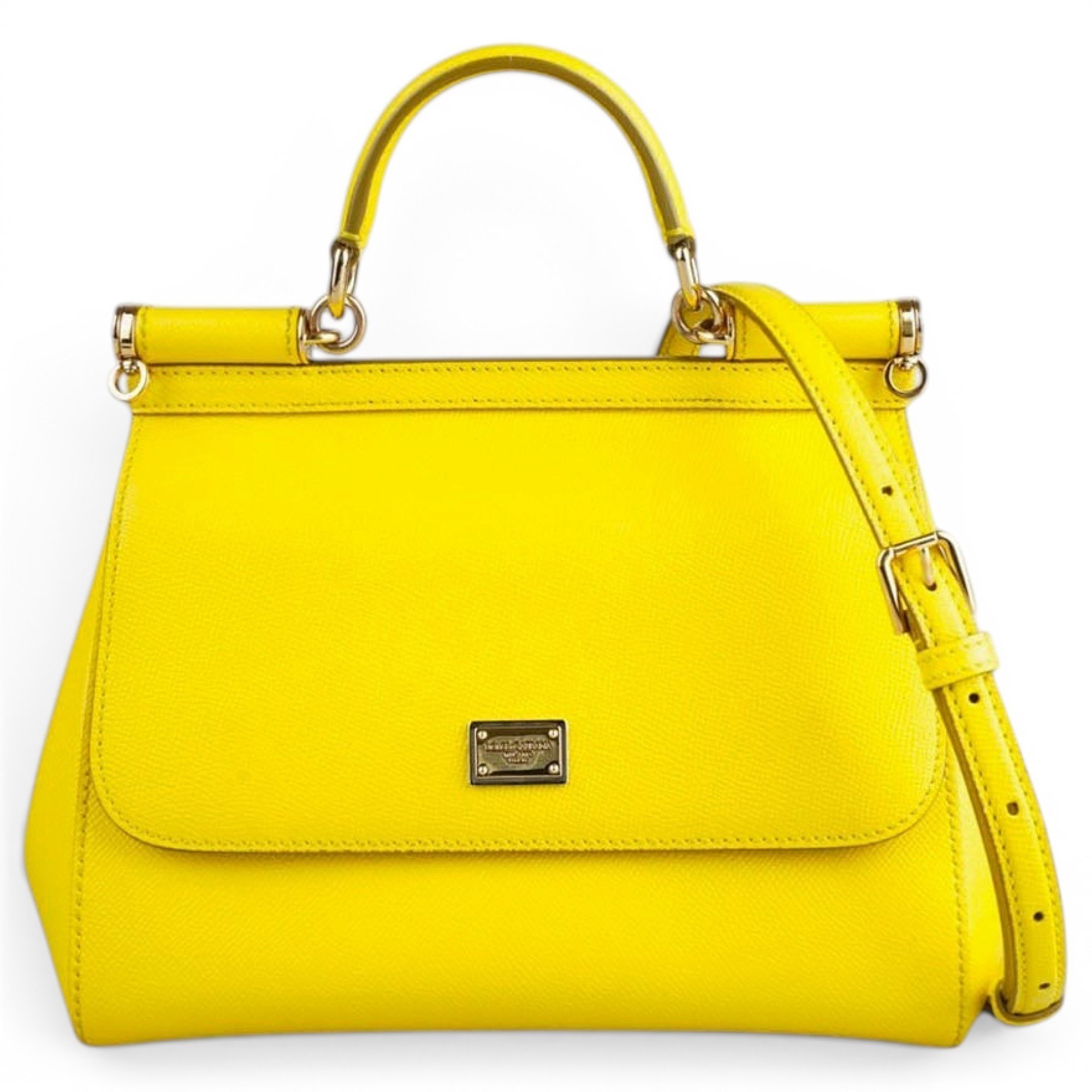 Dolce & Gabbana Sicily leather crossbody bag