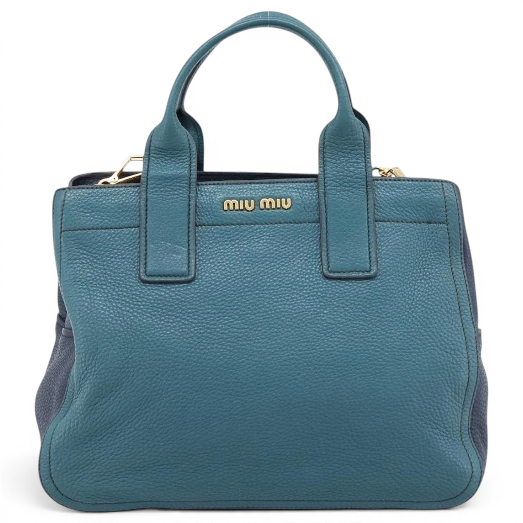 Vitello leather handbag