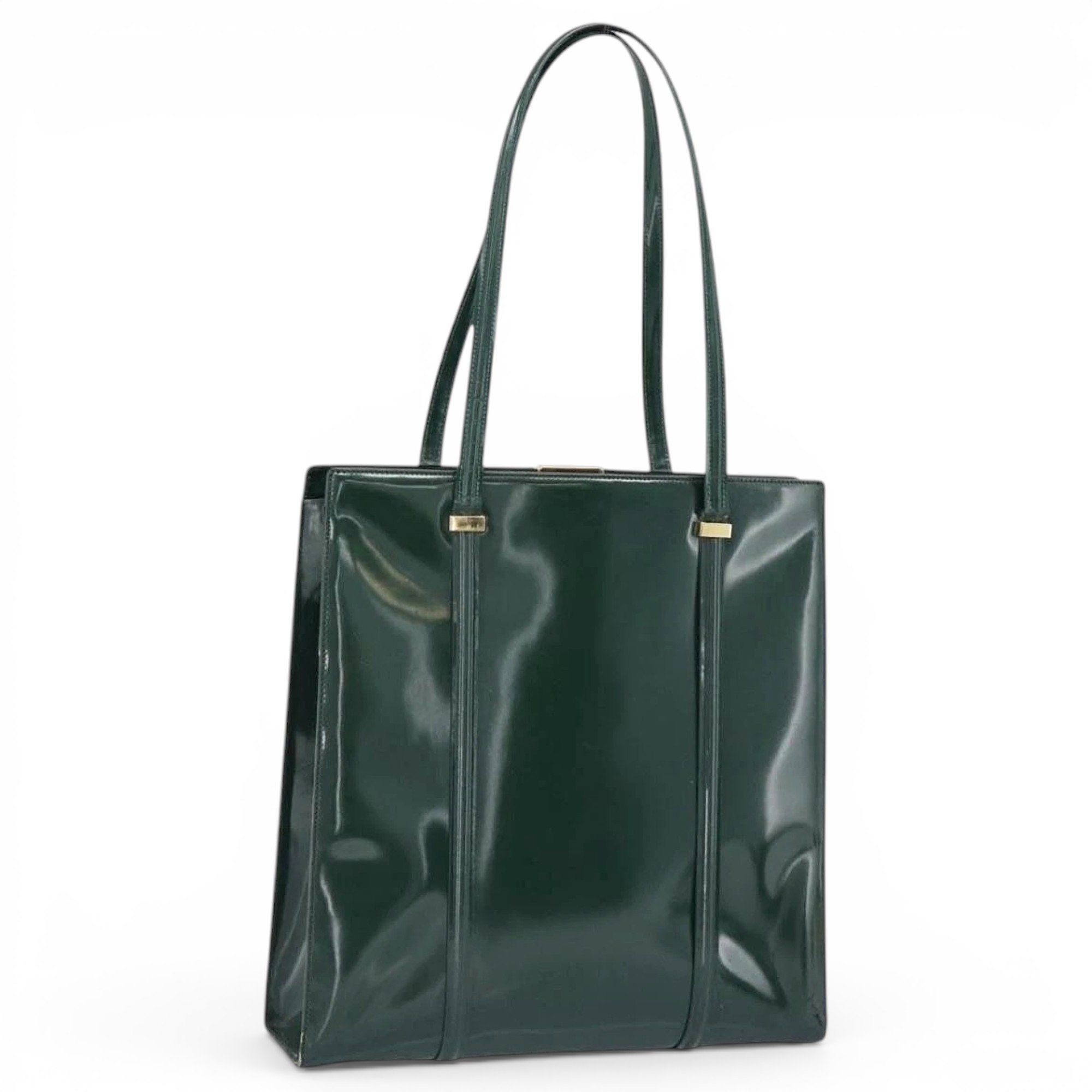 Leather tote