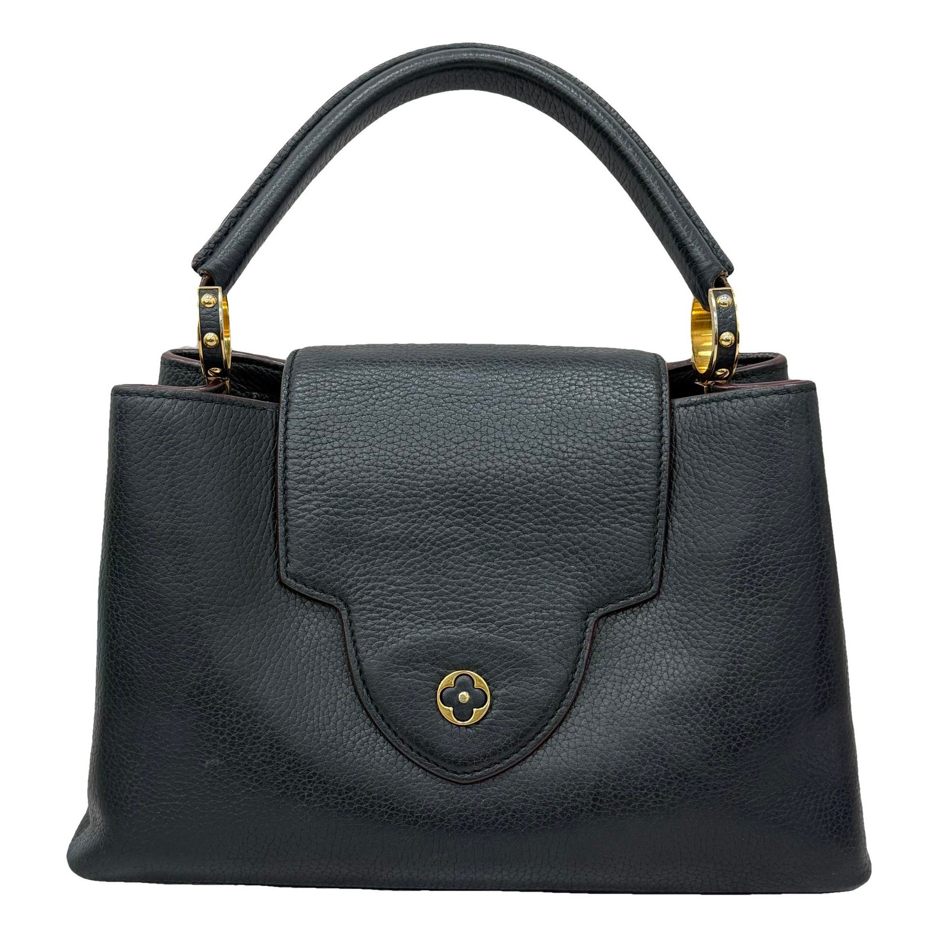 Capucines leather handbag