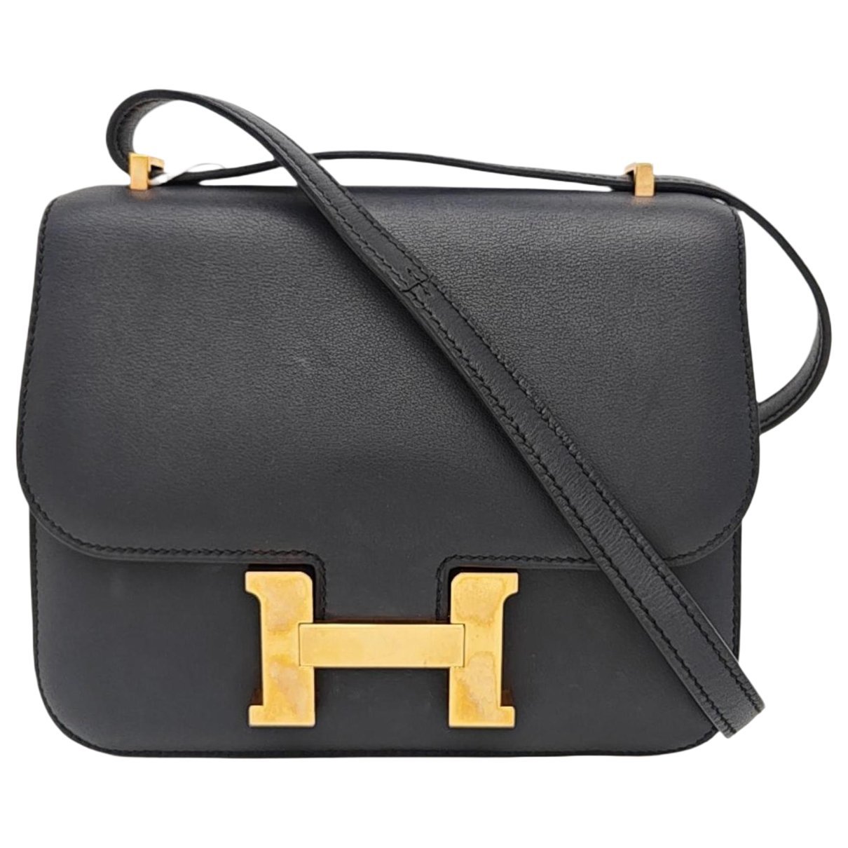 Constance leather crossbody bag