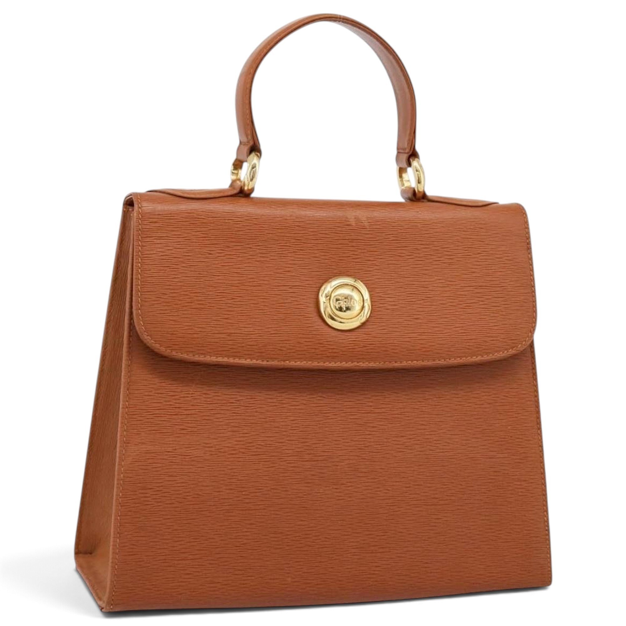 C leather handbag