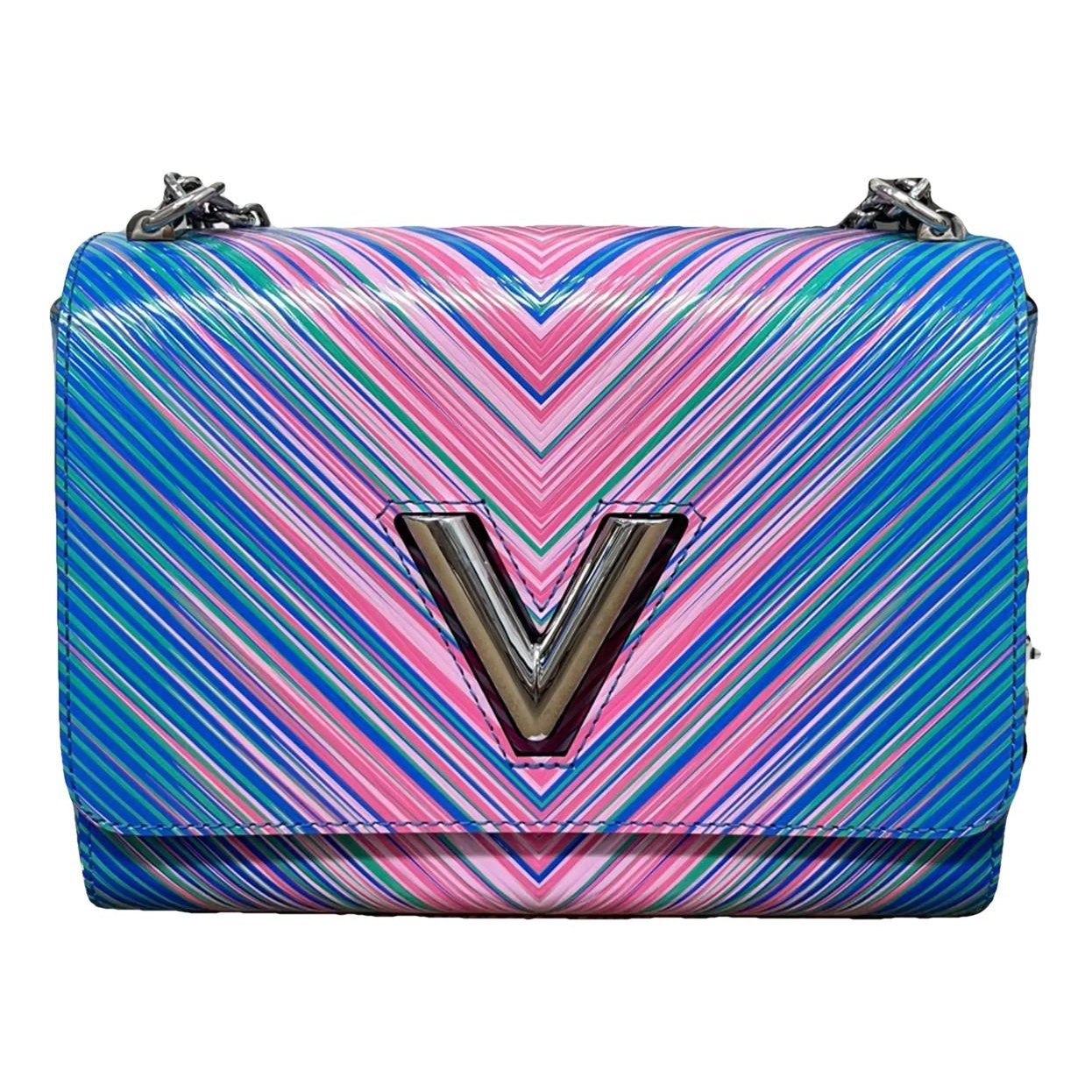 Twist leather crossbody bag