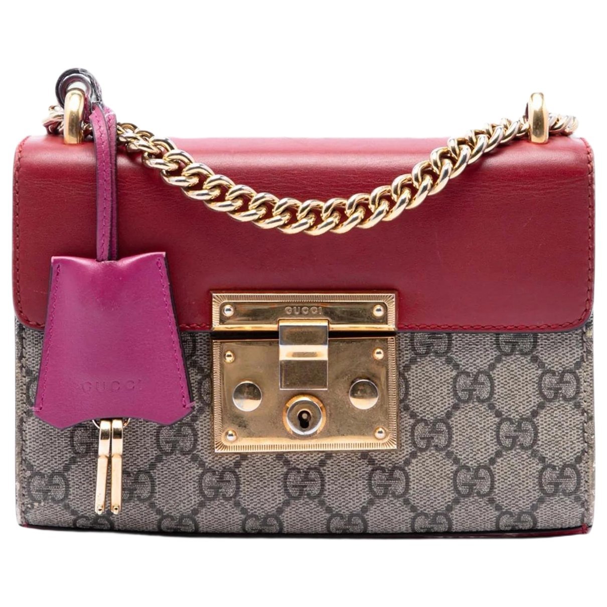 Padlock cloth crossbody bag