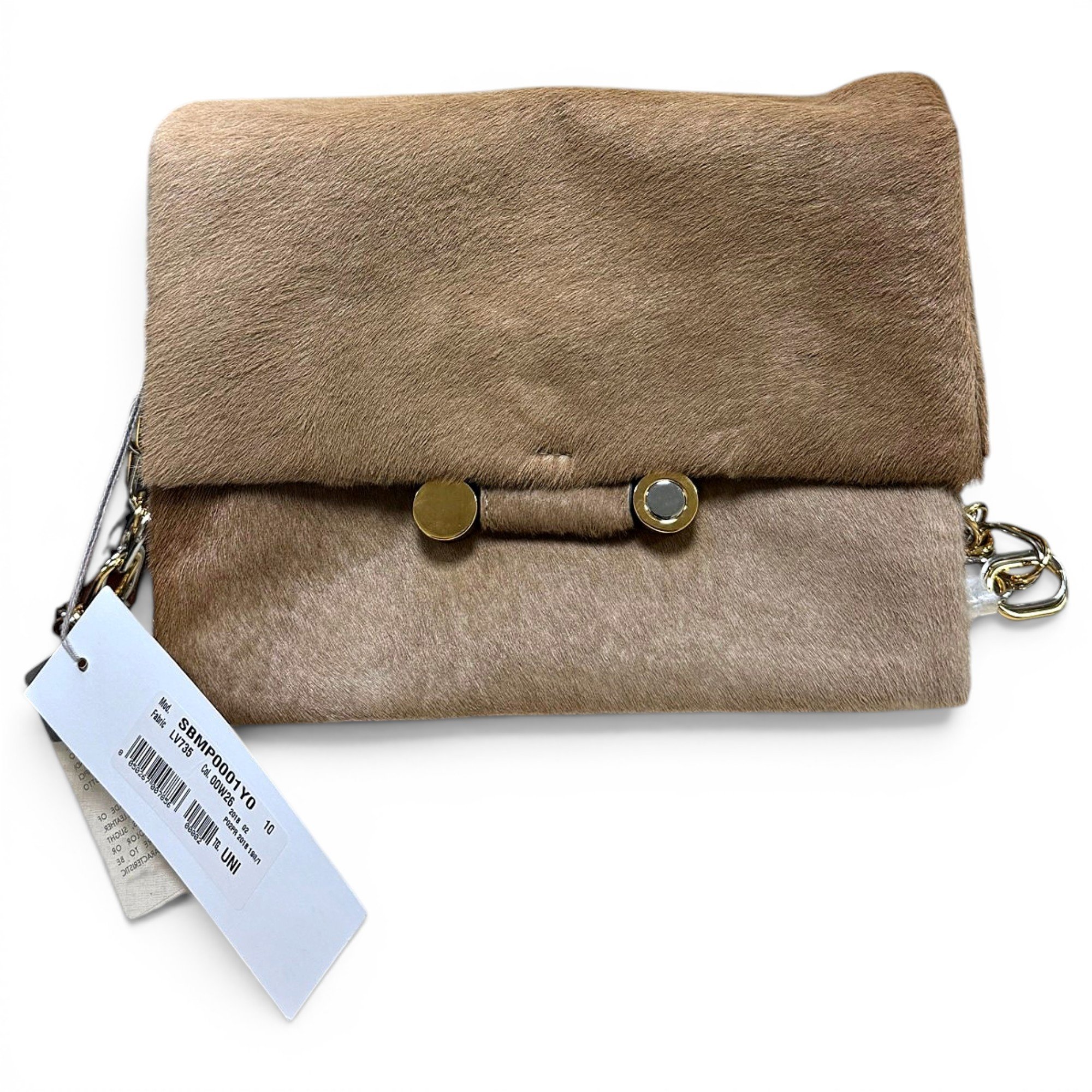 Trunk leather handbag