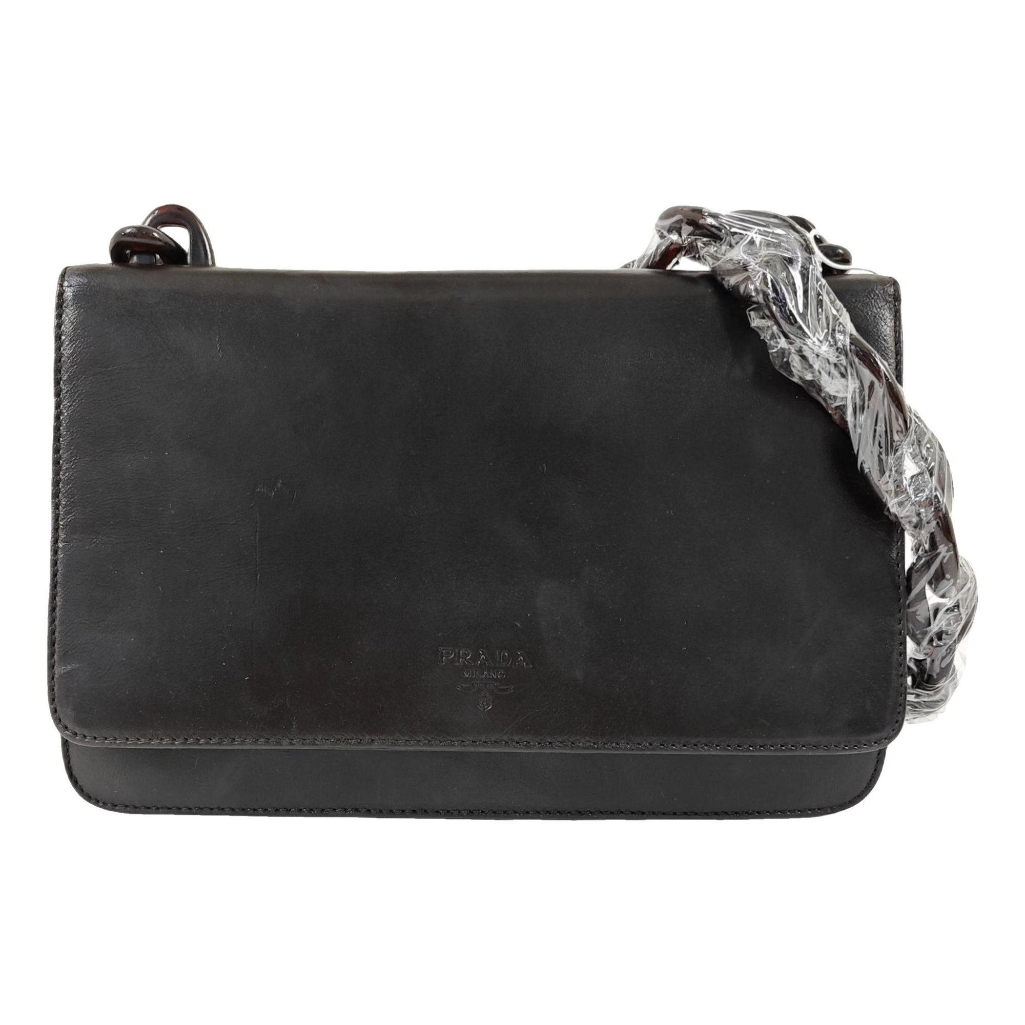 Leather crossbody bag