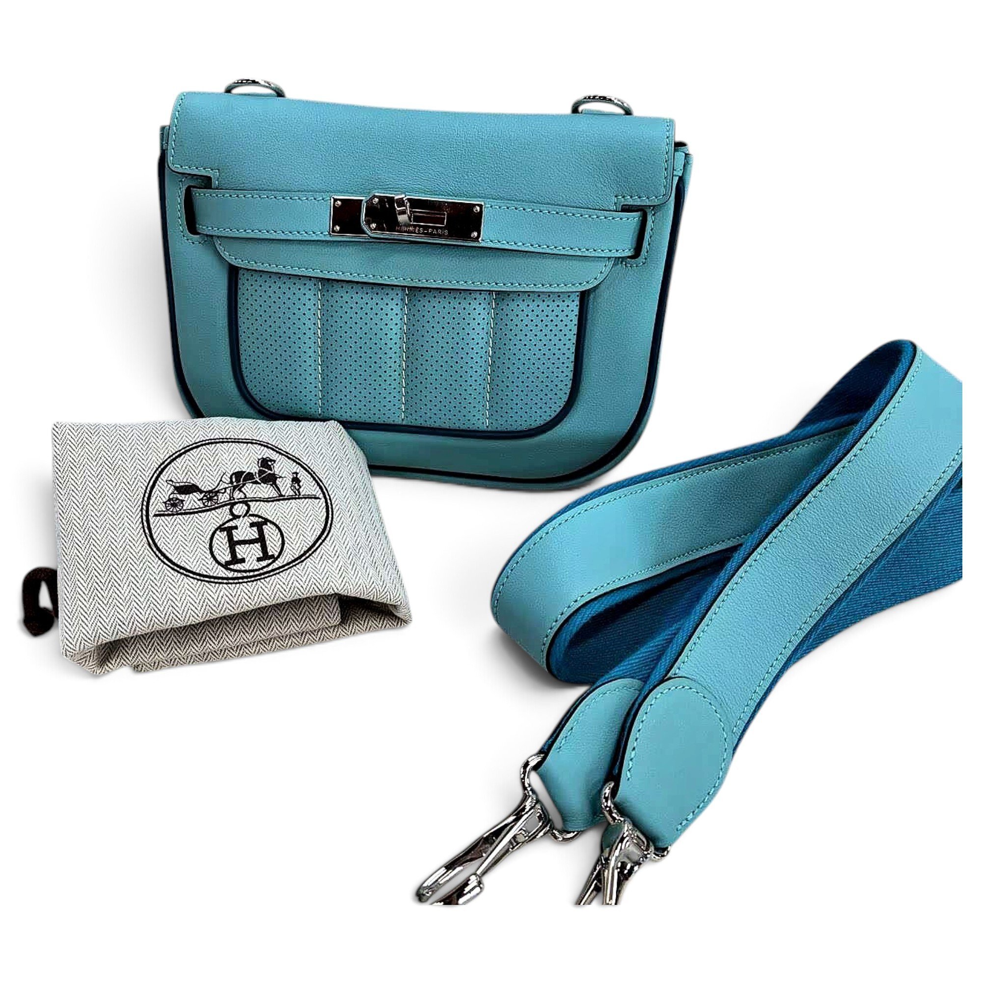 Berline leather handbag