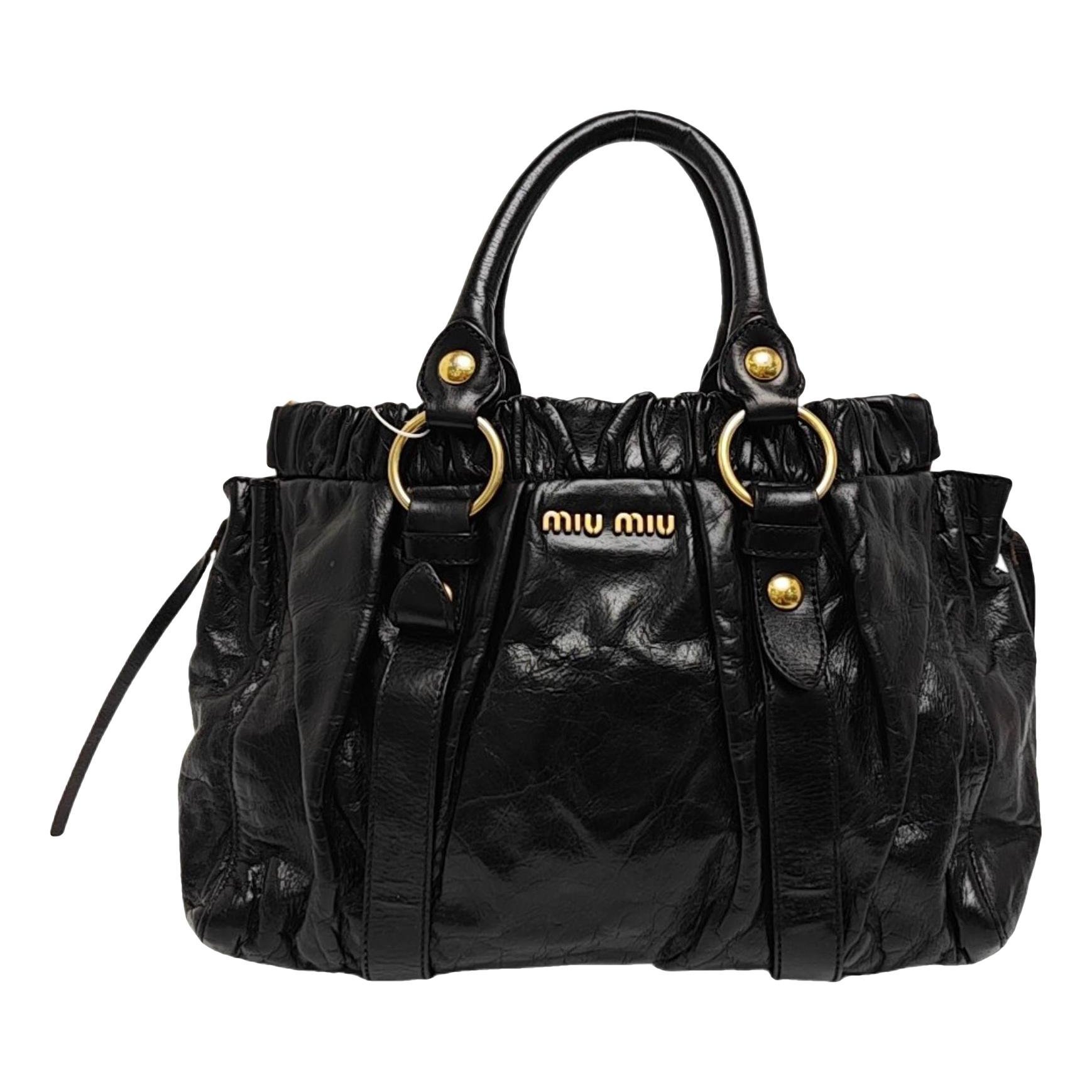 Vitello leather handbag