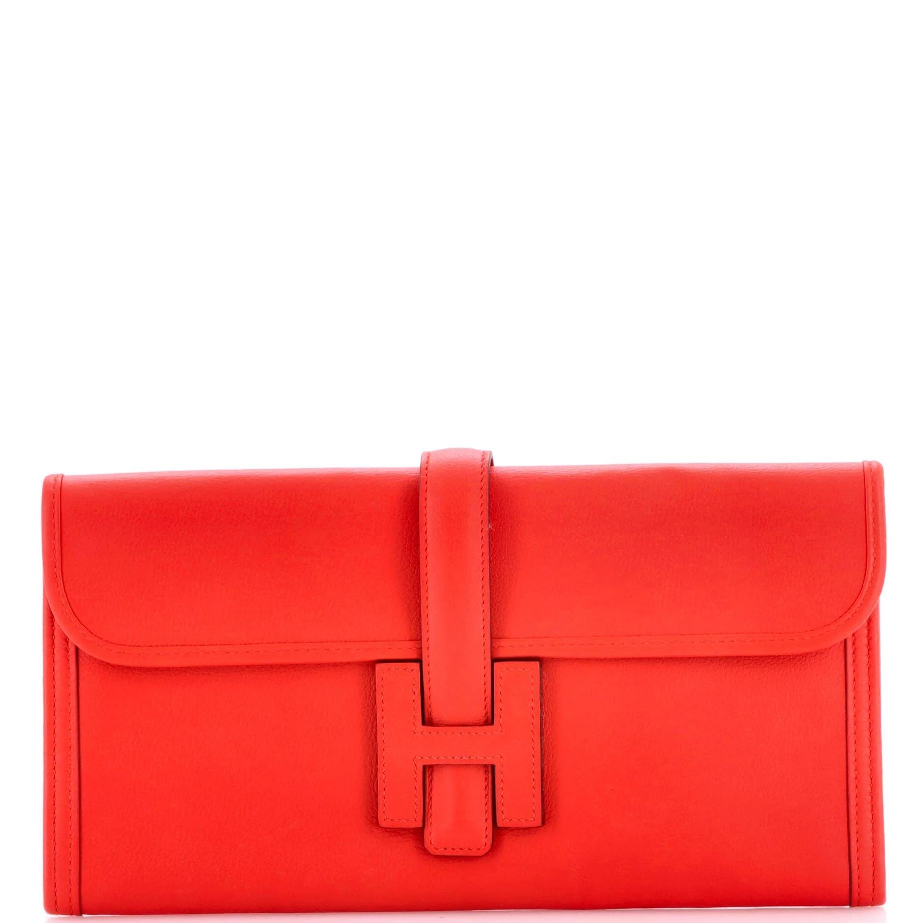 Hermes Jige Elan 29 Handbag Evercolor Leather 2017
