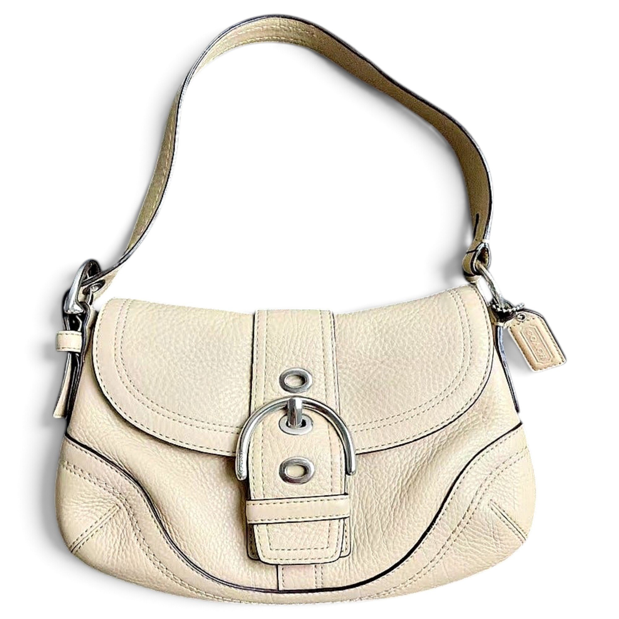 Signature Sufflette leather handbag