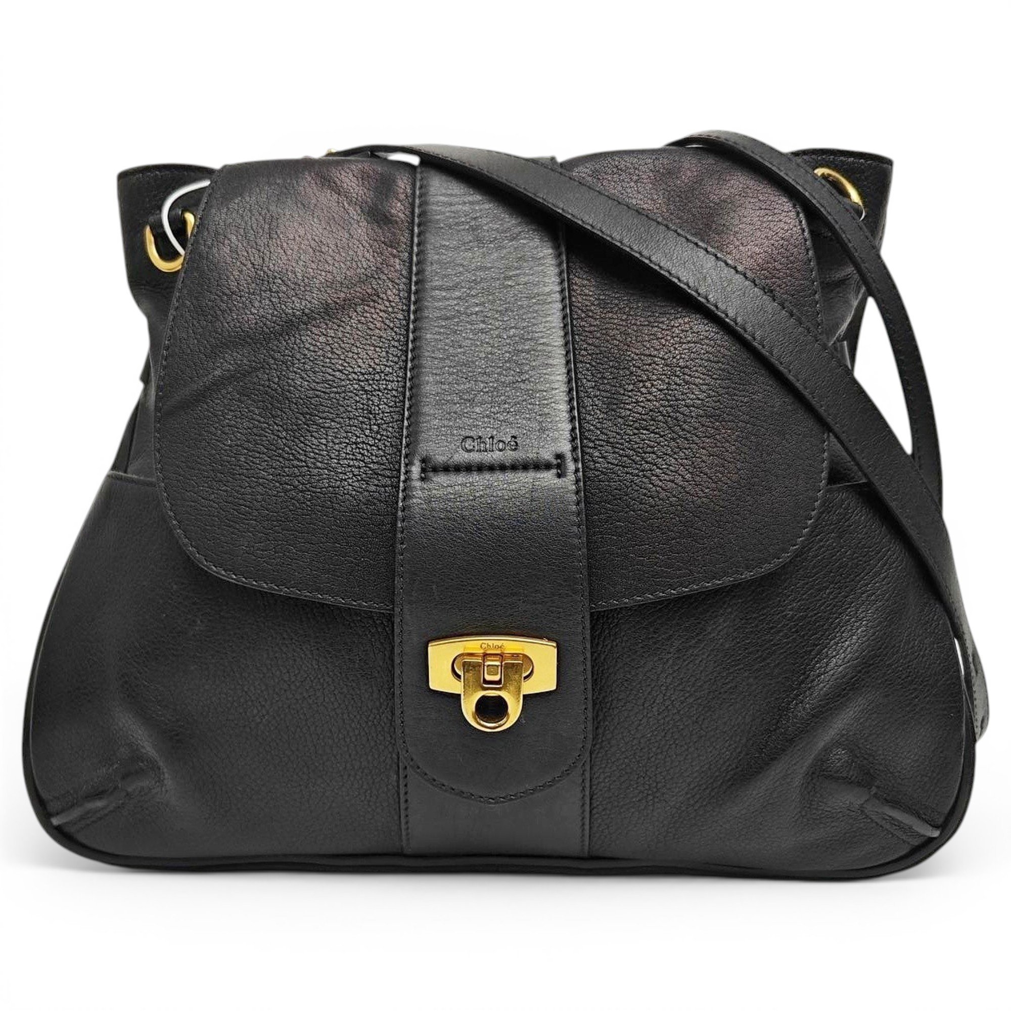 Leather handbag