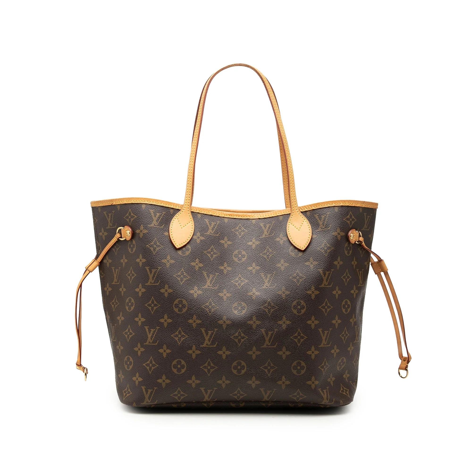 Neverfull leather tote