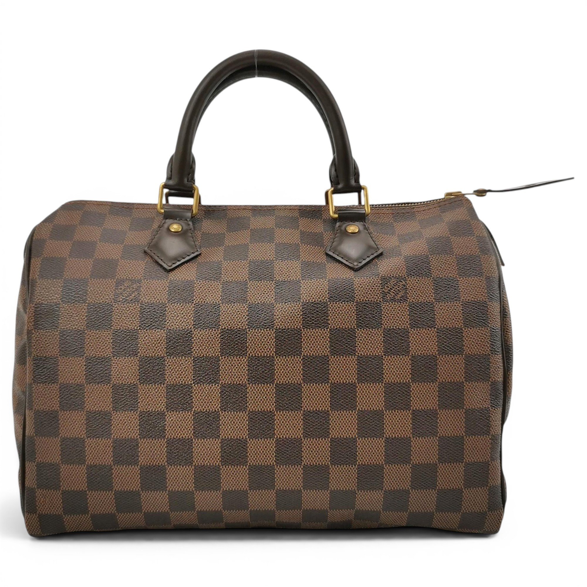 Speedy leather handbag