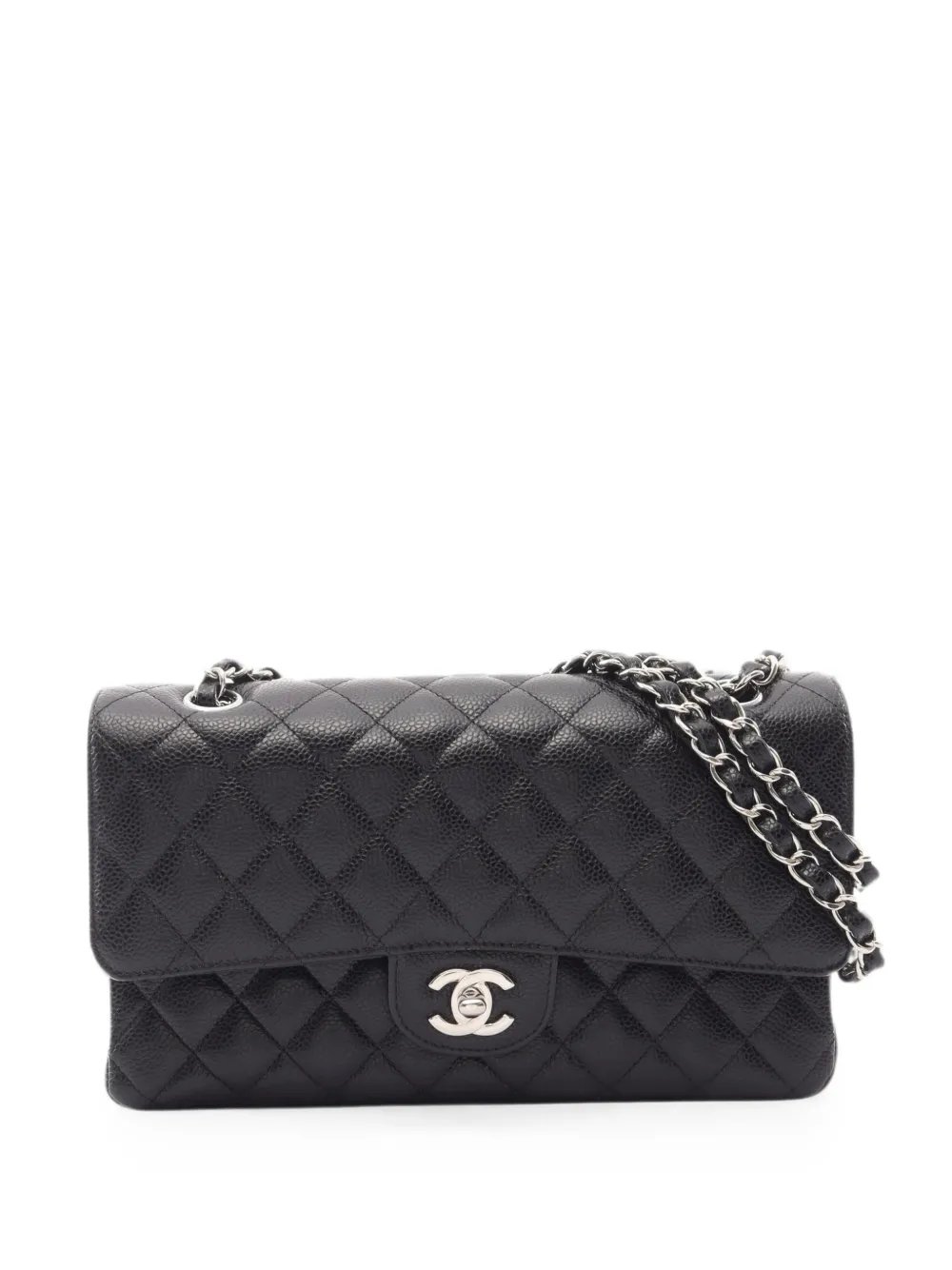 2019 Matelassé double flap shoulder bag