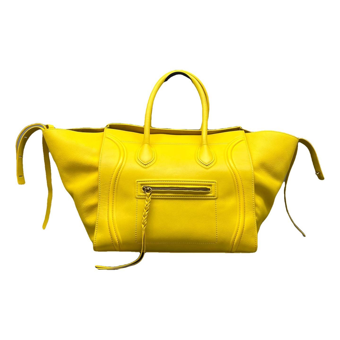 Luggage leather handbag