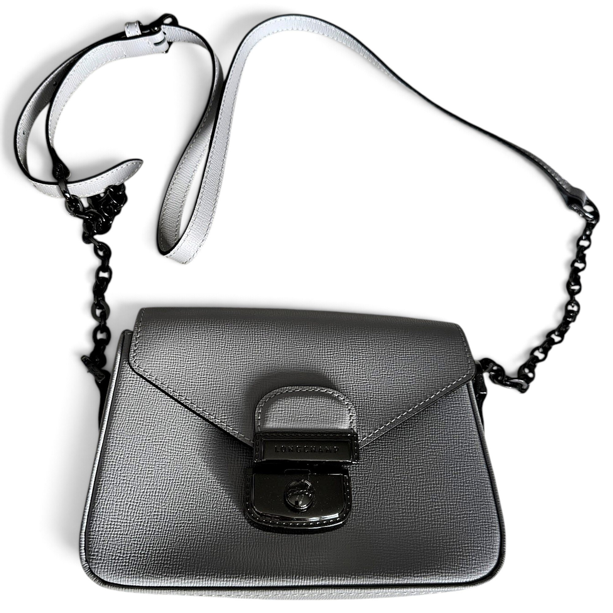 Roseau leather crossbody bag