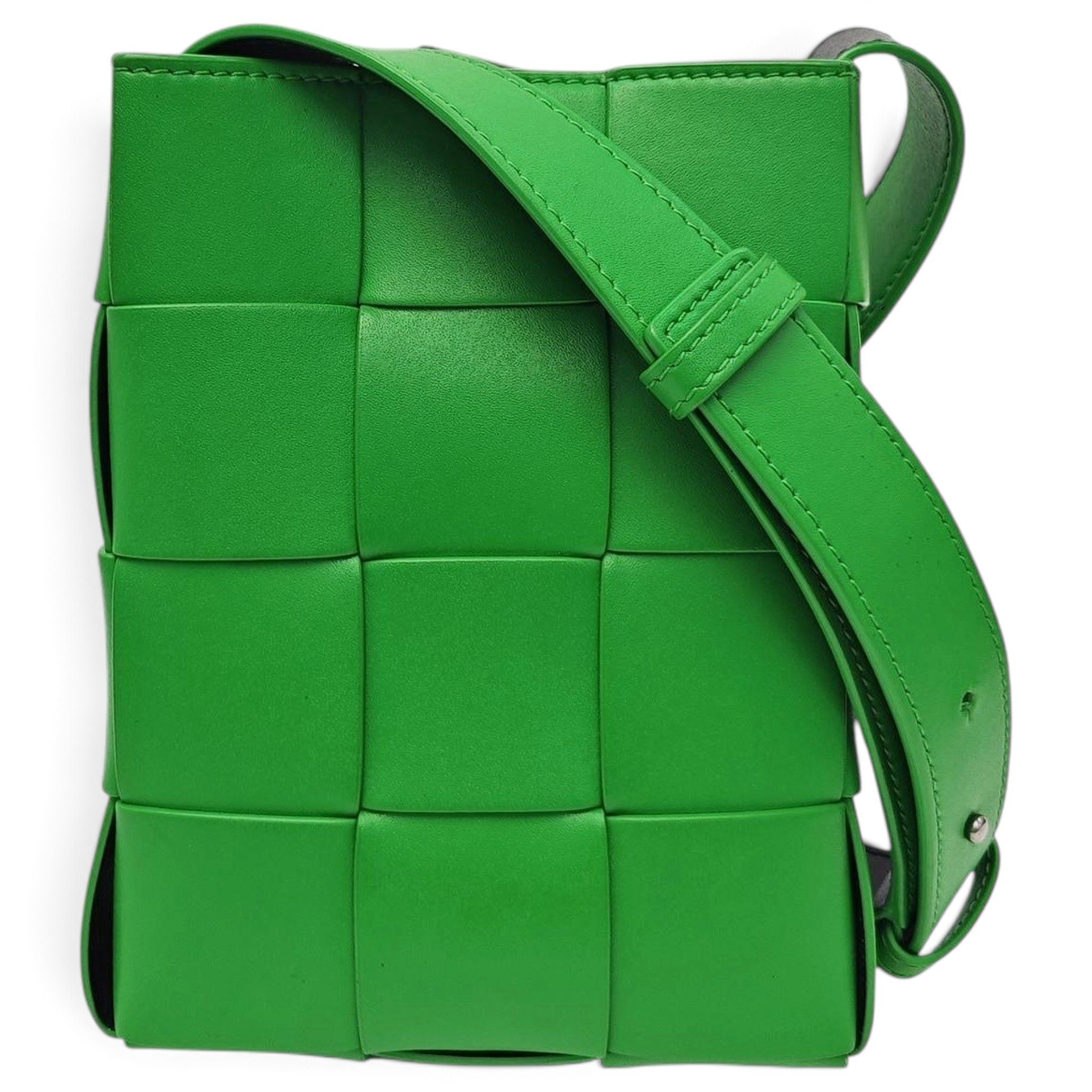 Brick Cassette leather handbag