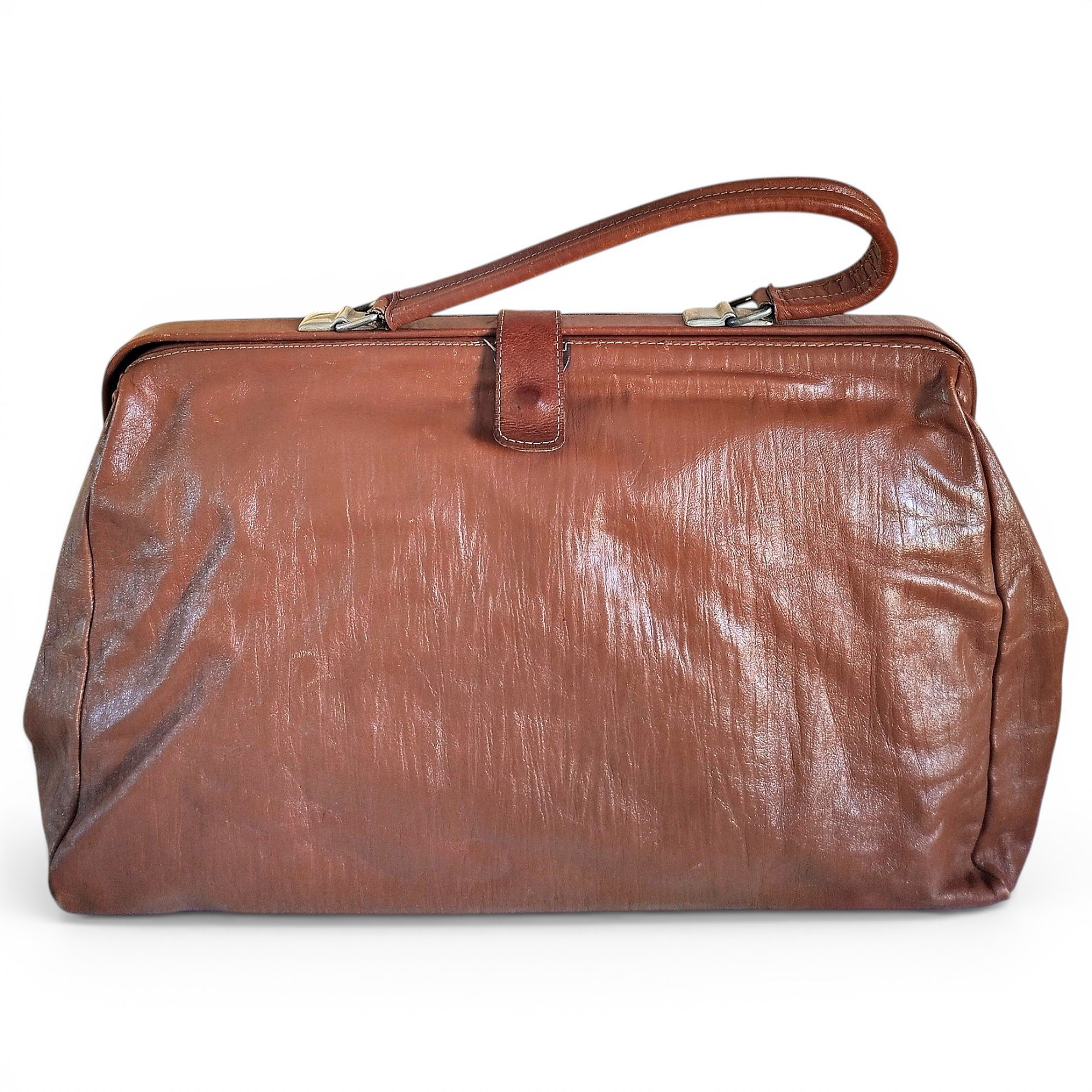 Leather handbag