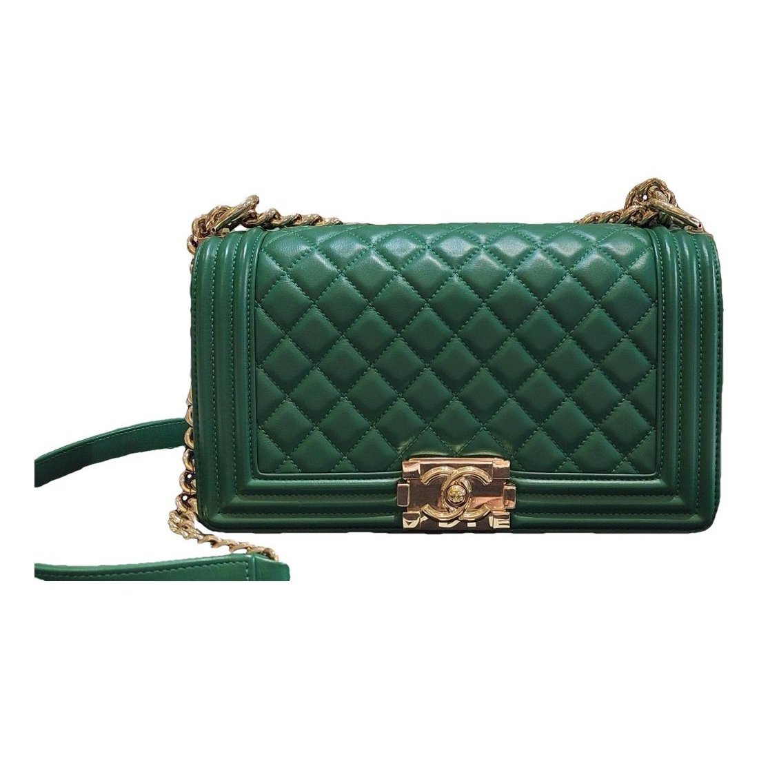 Boy leather crossbody bag