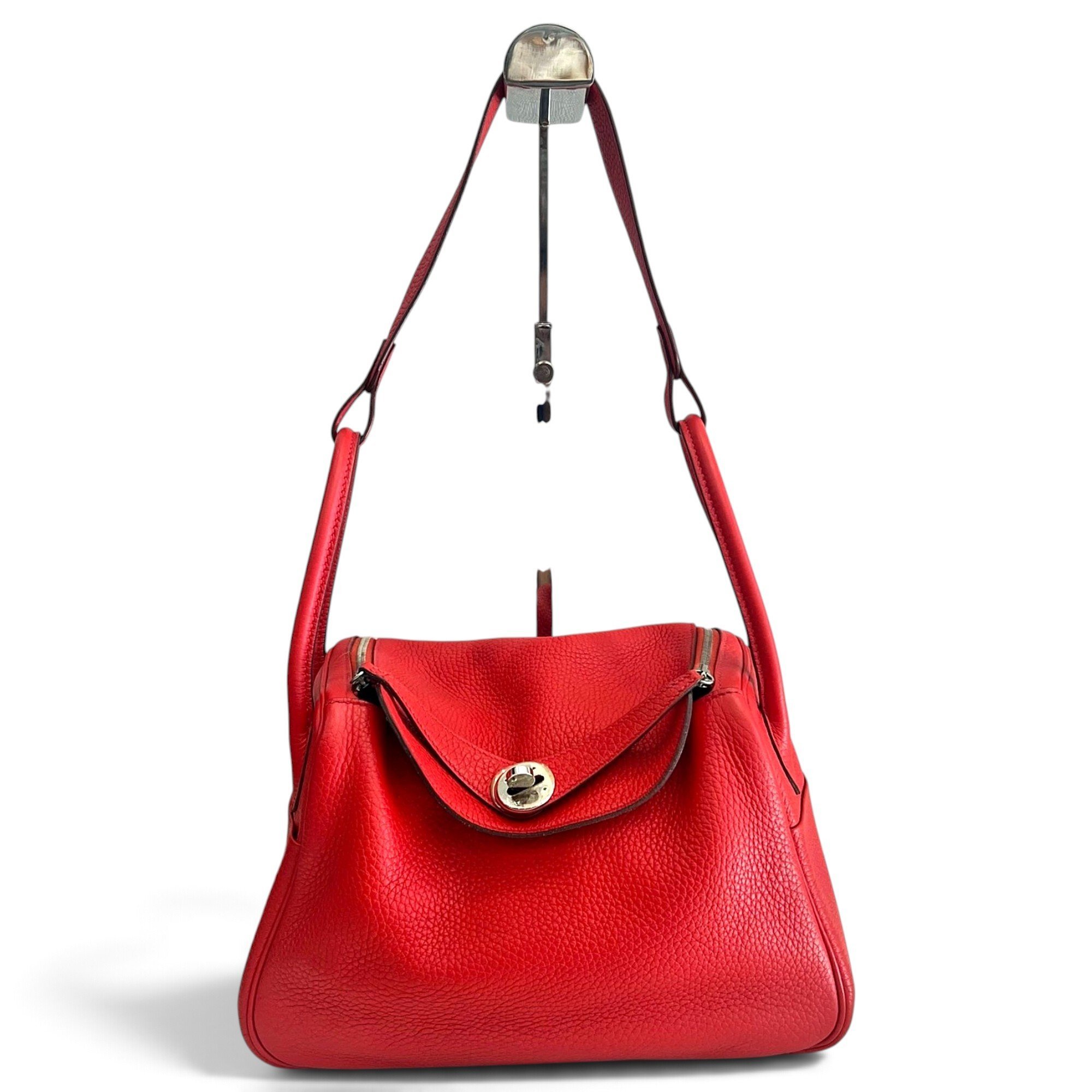 Lindy leather handbag