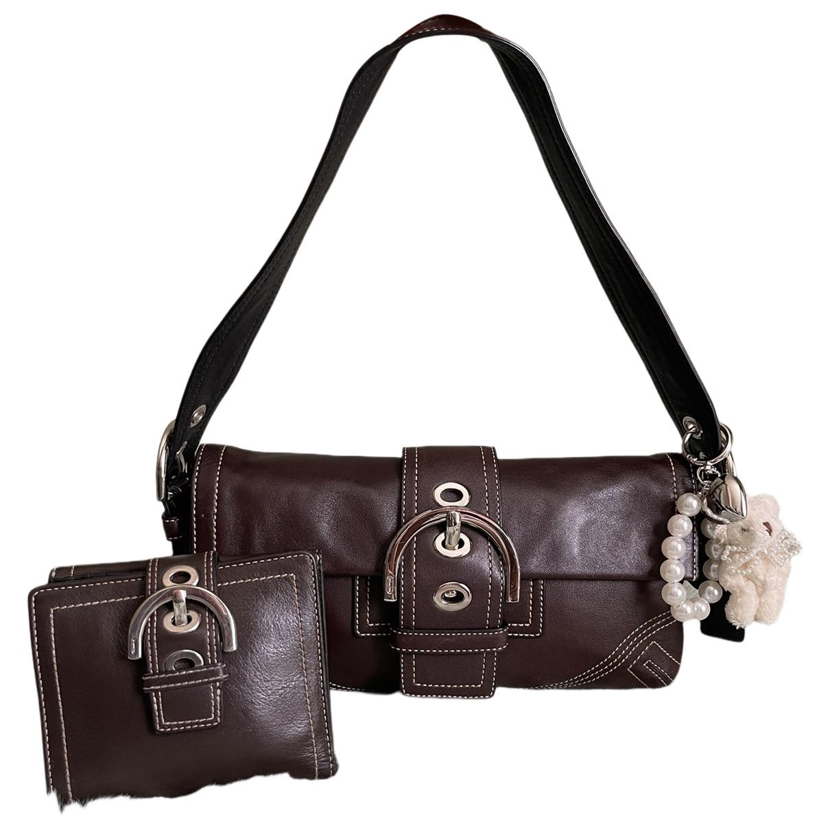 Signature Sufflette leather handbag
