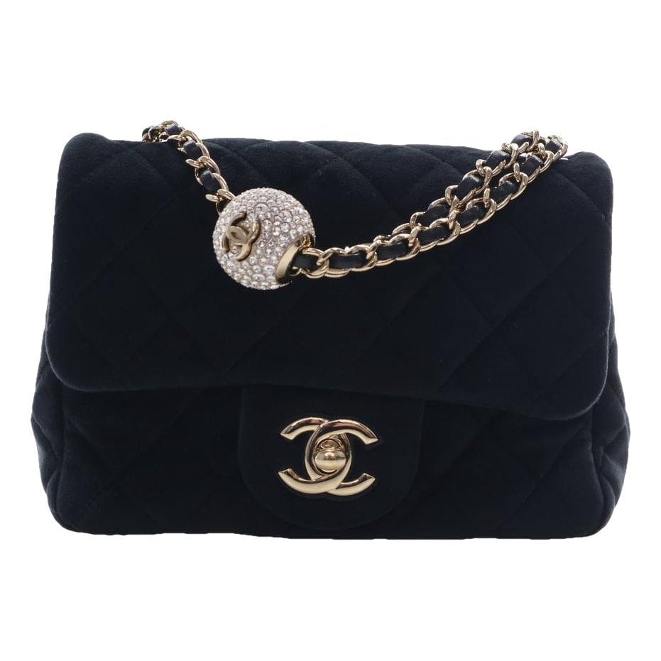 Velvet crossbody bag