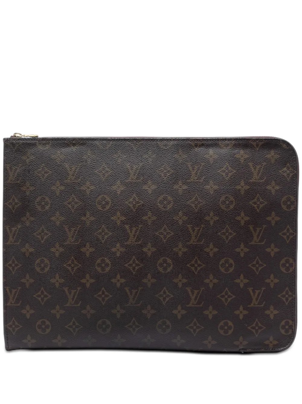 1990 Monogram Poche Documents Portfolio business bag