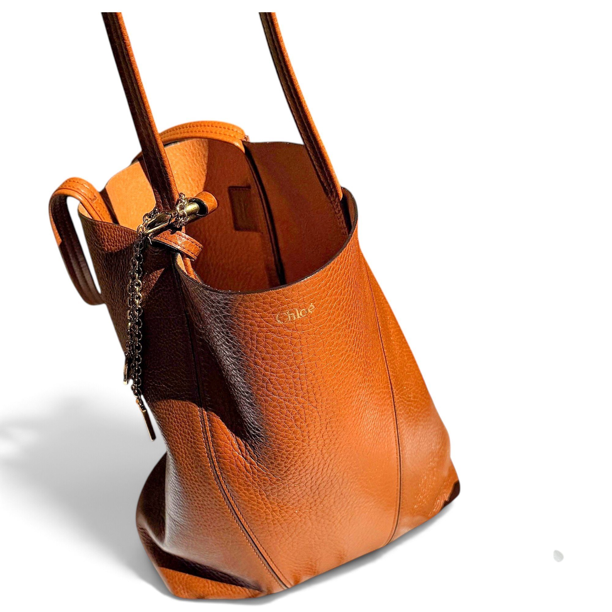 Chloe Chloé Spin leather handbag