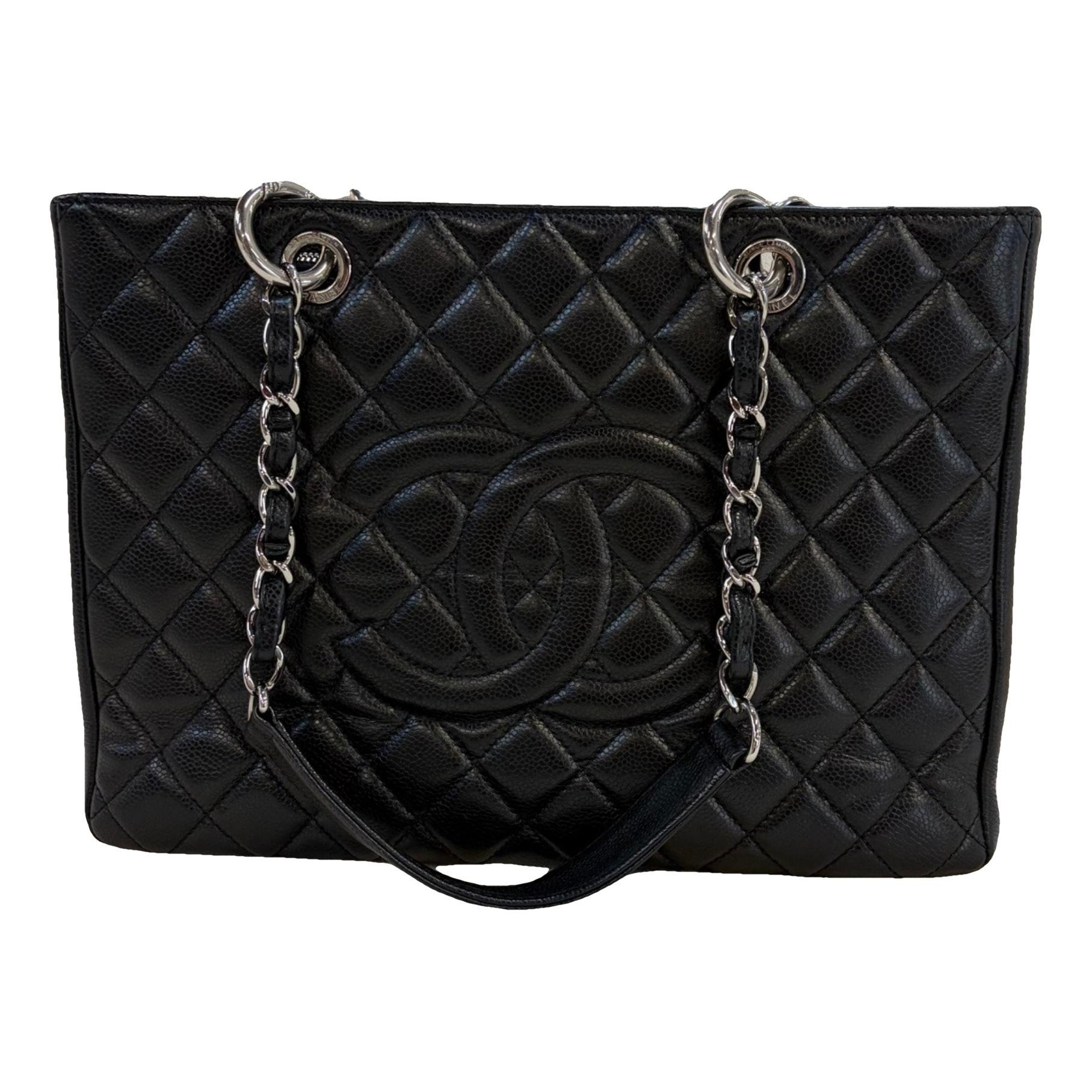 Grand shopping leather tote