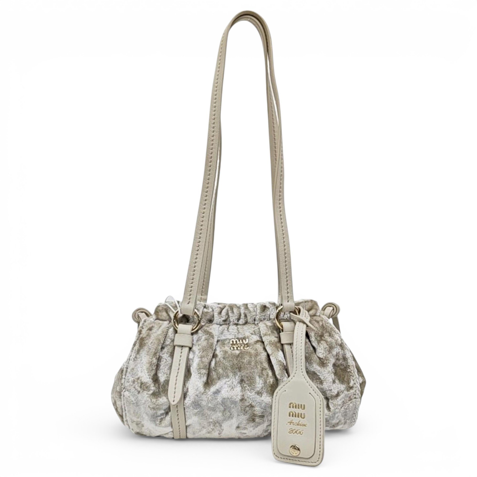 Miu Miu Velvet tote