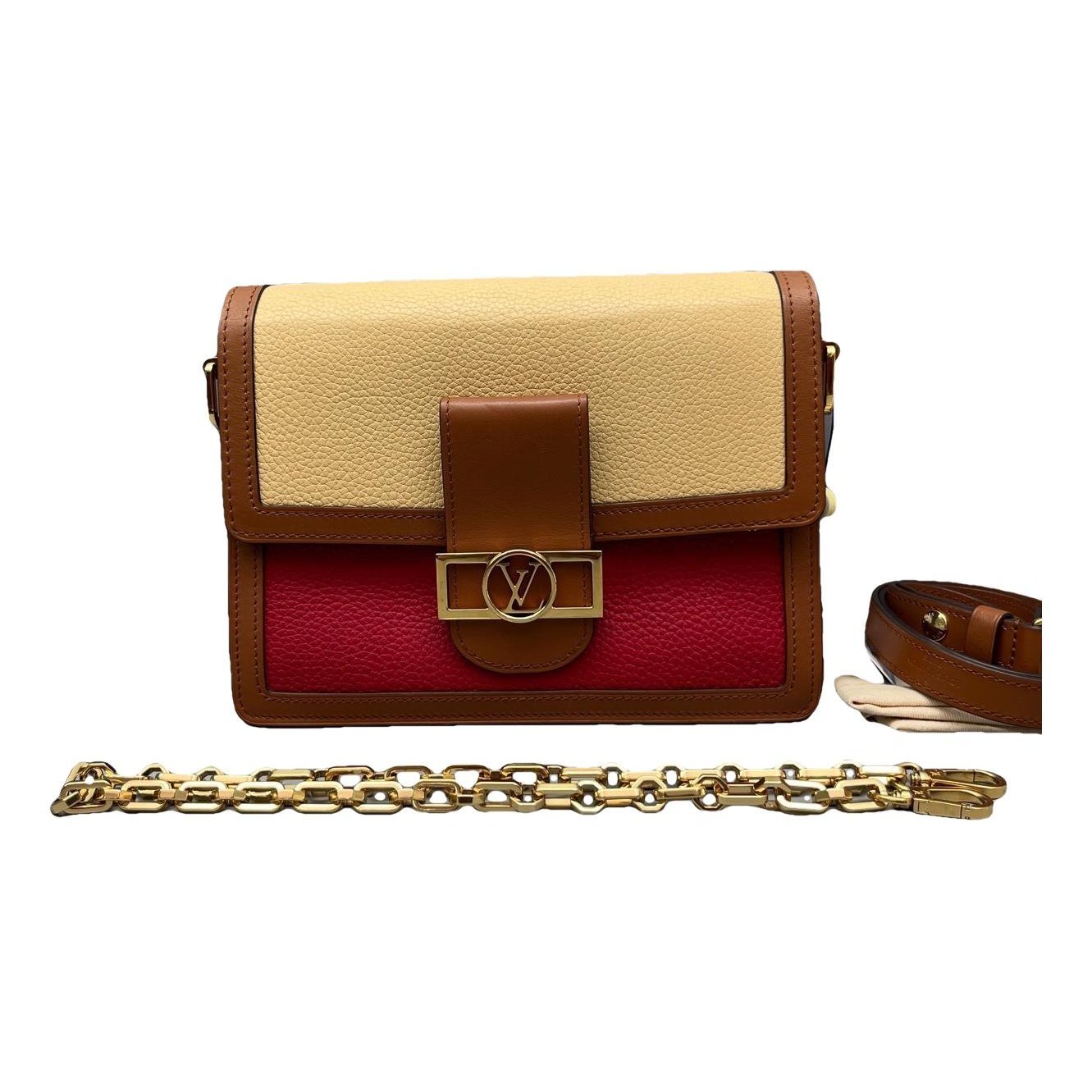 Louis Vuitton Dauphine leather handbag