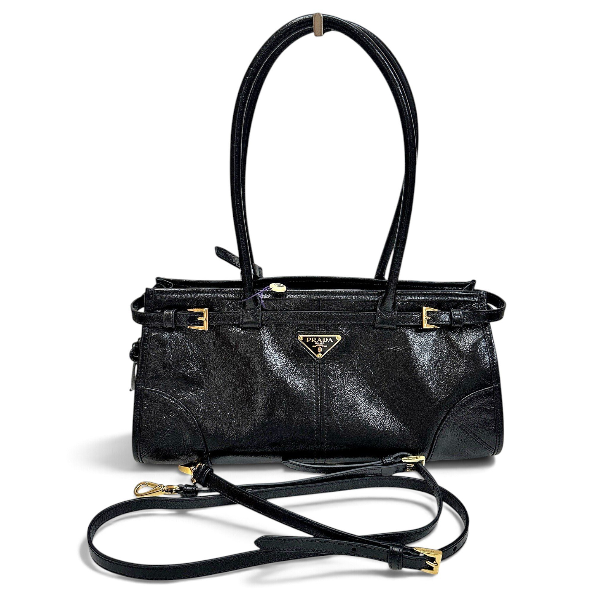 Leather handbag