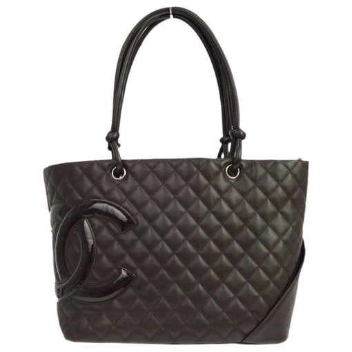 Chanel Cambon leather tote