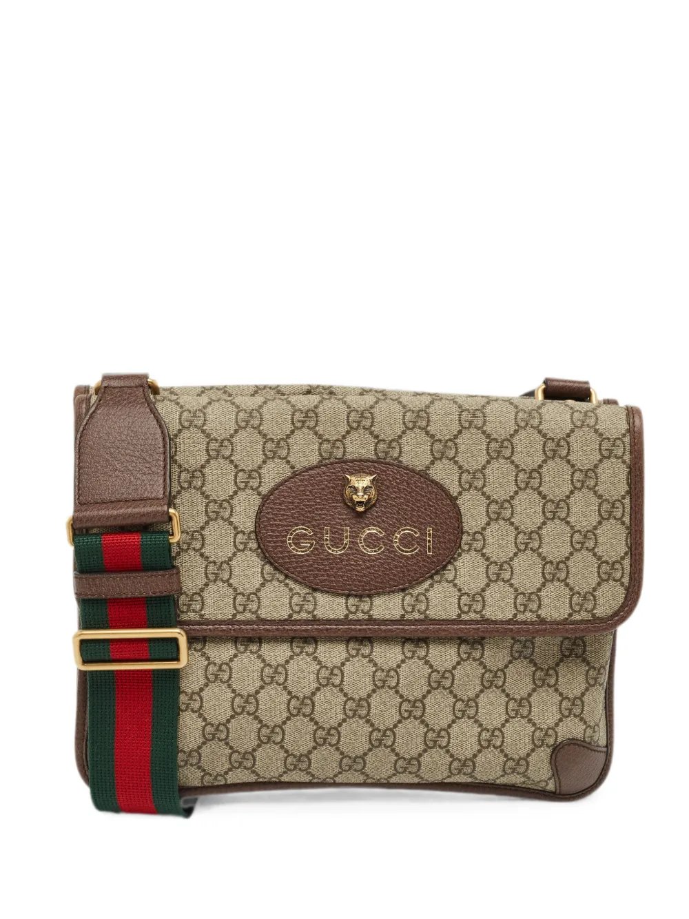 monogram-pattern cross body bag