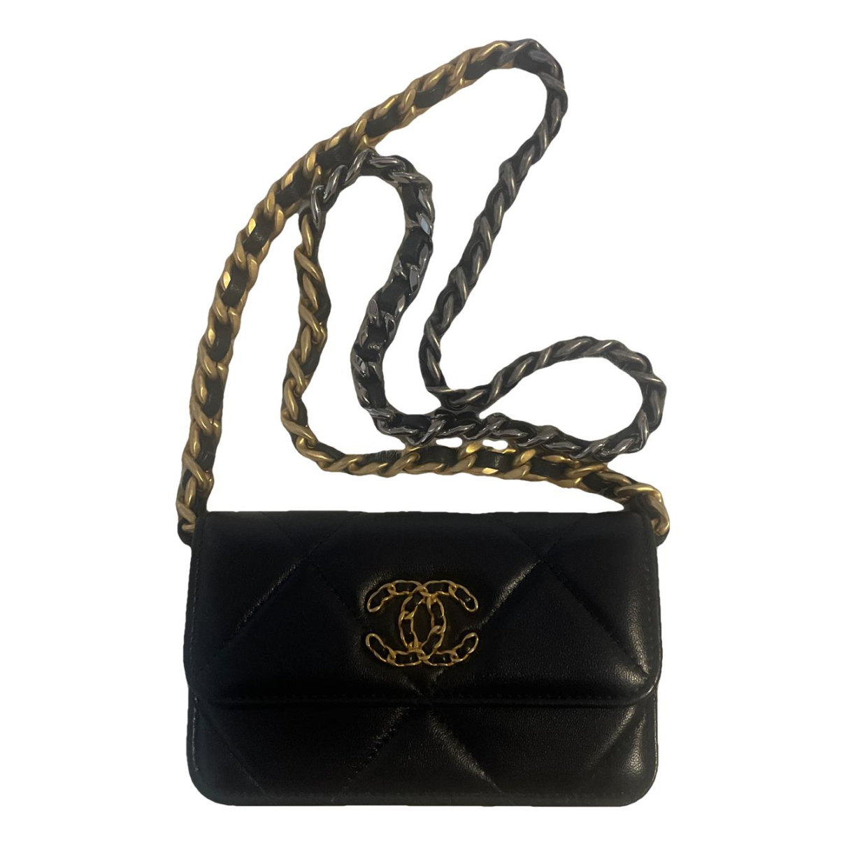 Chanel Chanel 19 leather clutch bag