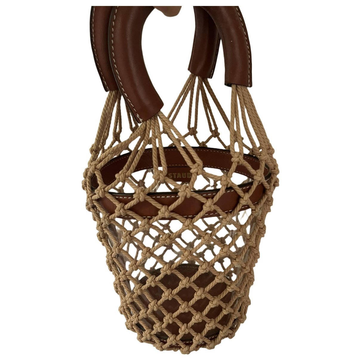 Staud Moreau leather handbag