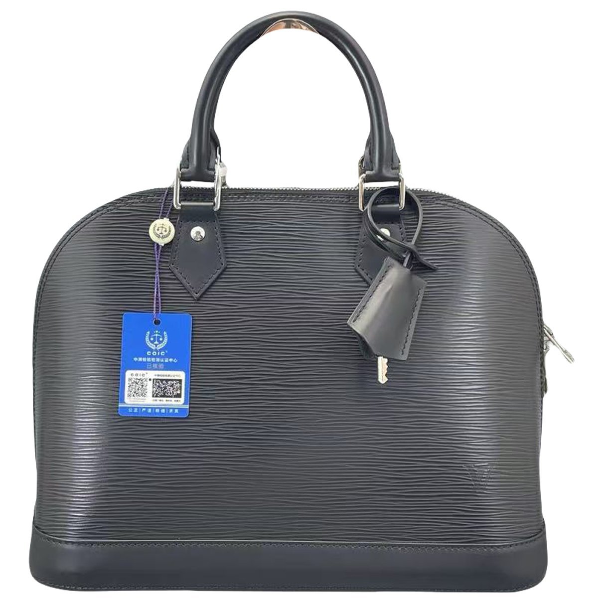 Alma leather handbag