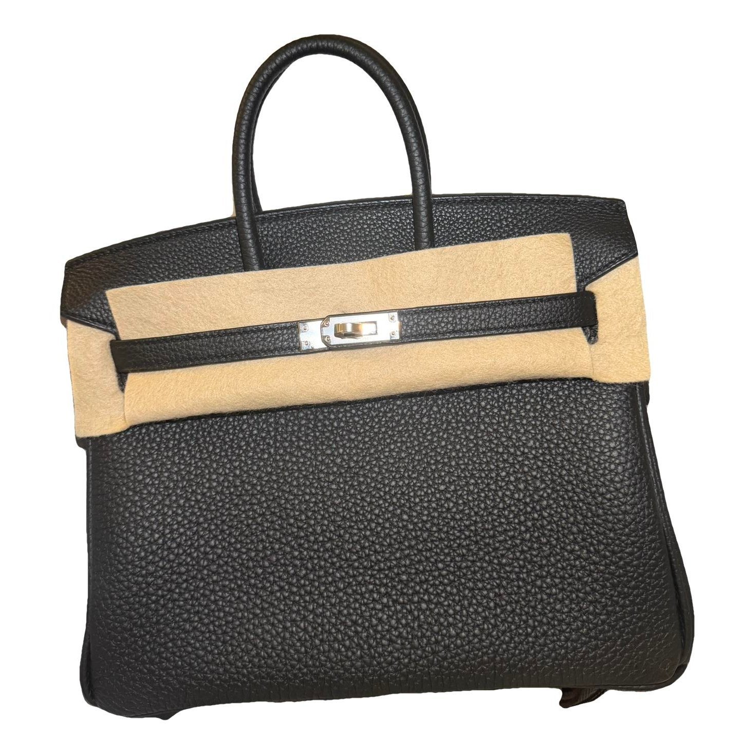 Birkin 25 leather handbag