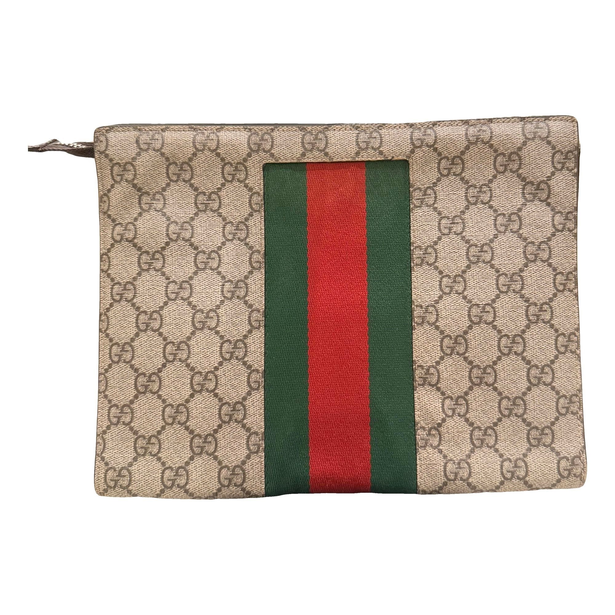 Ophidia cloth clutch bag