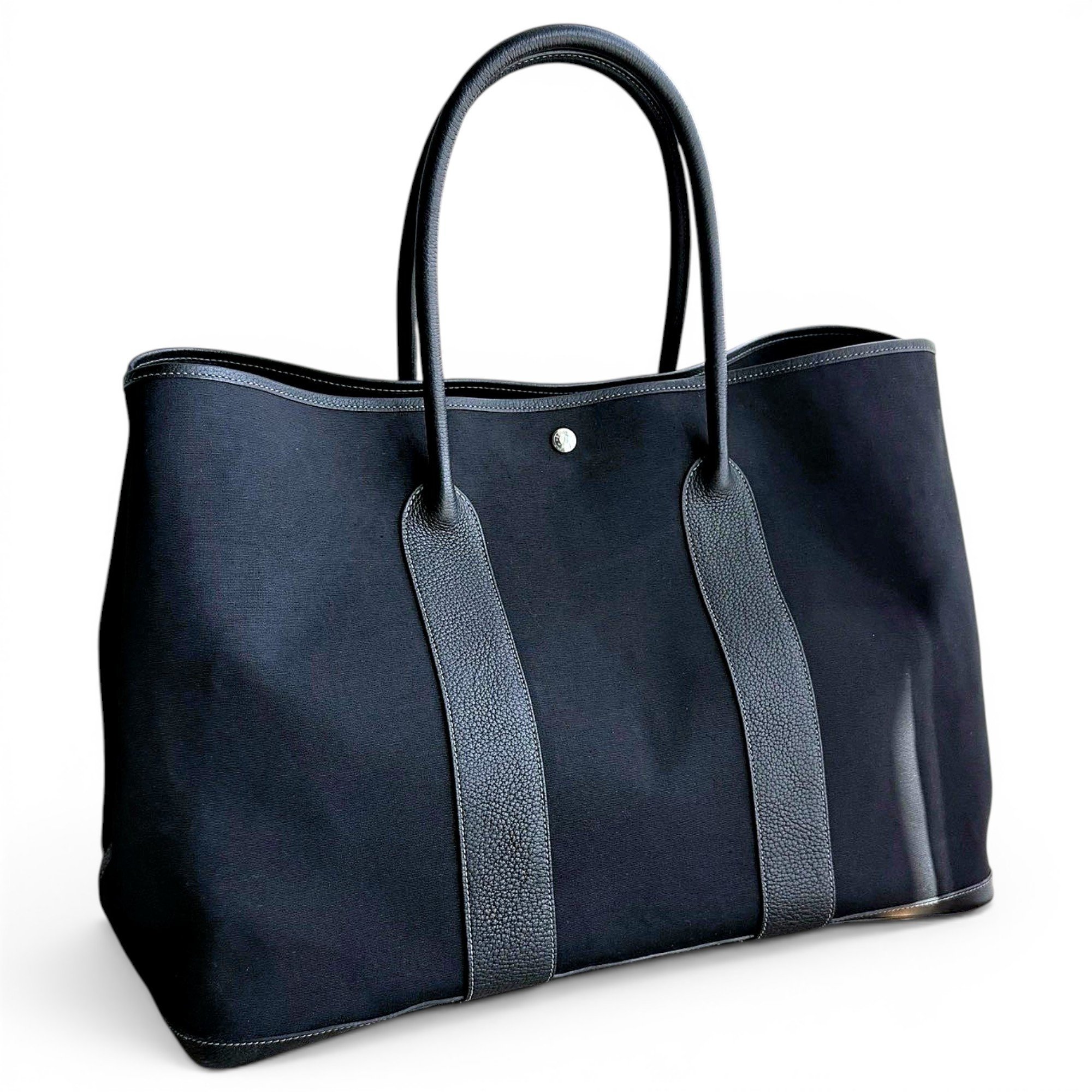 Garden Party leather handbag