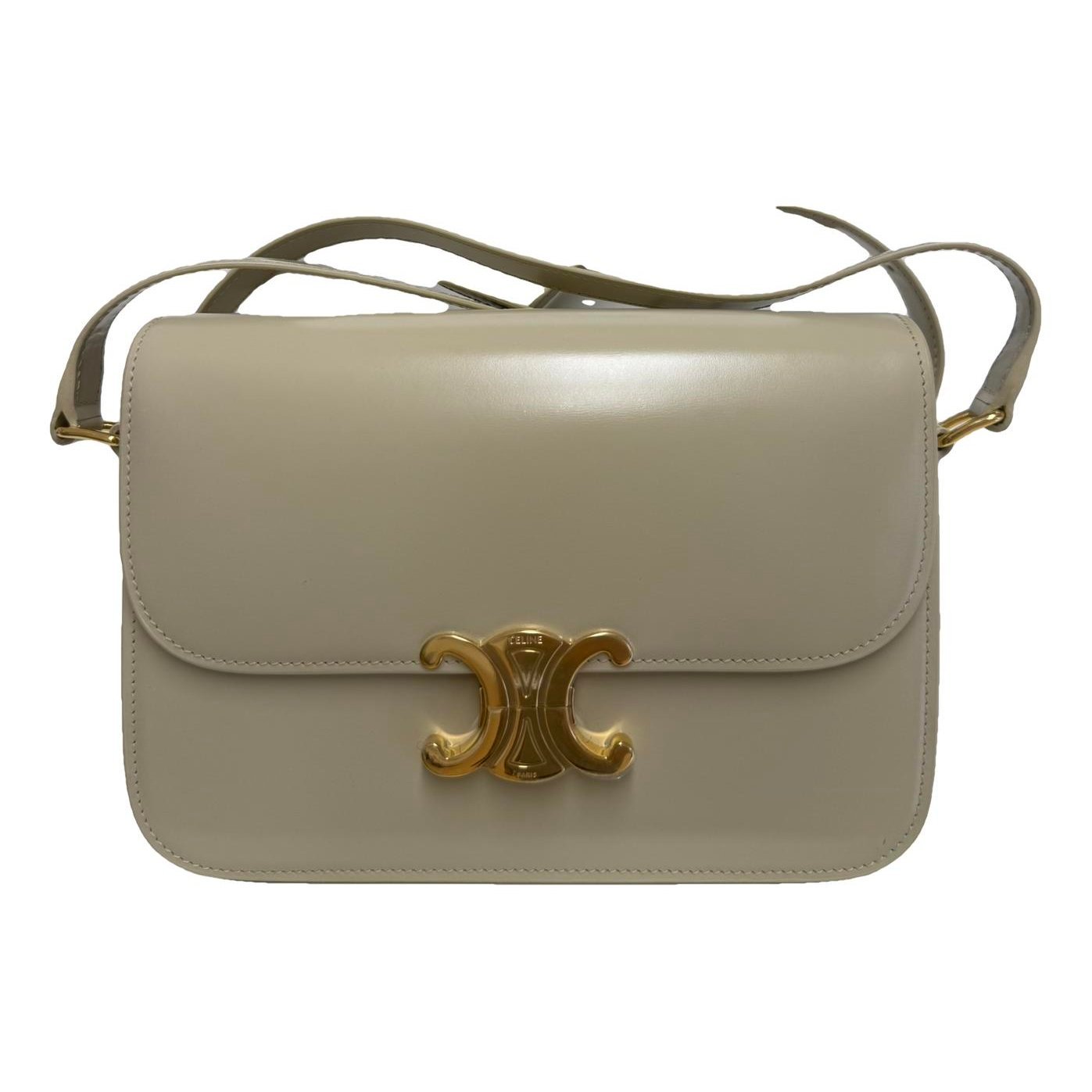 Triomphe leather handbag