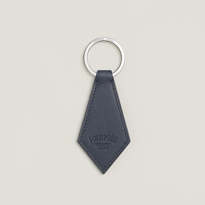 Bleu Indigo Tab Key Ring