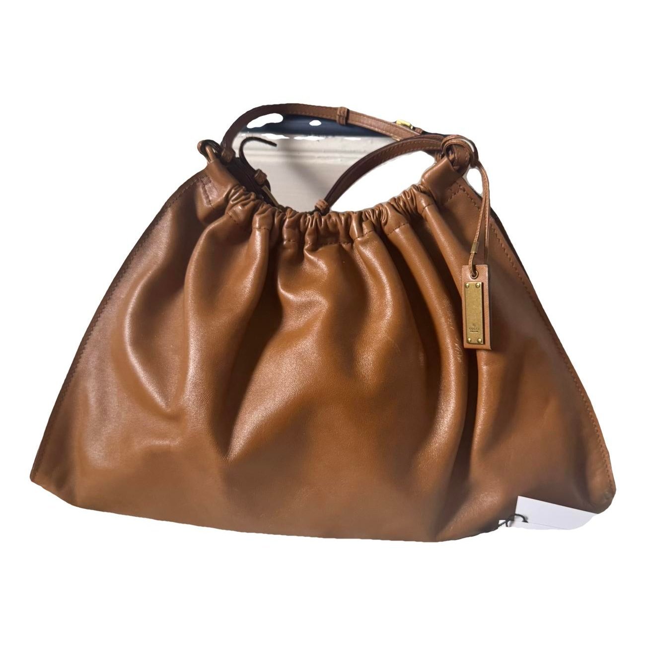 Hobo leather handbag