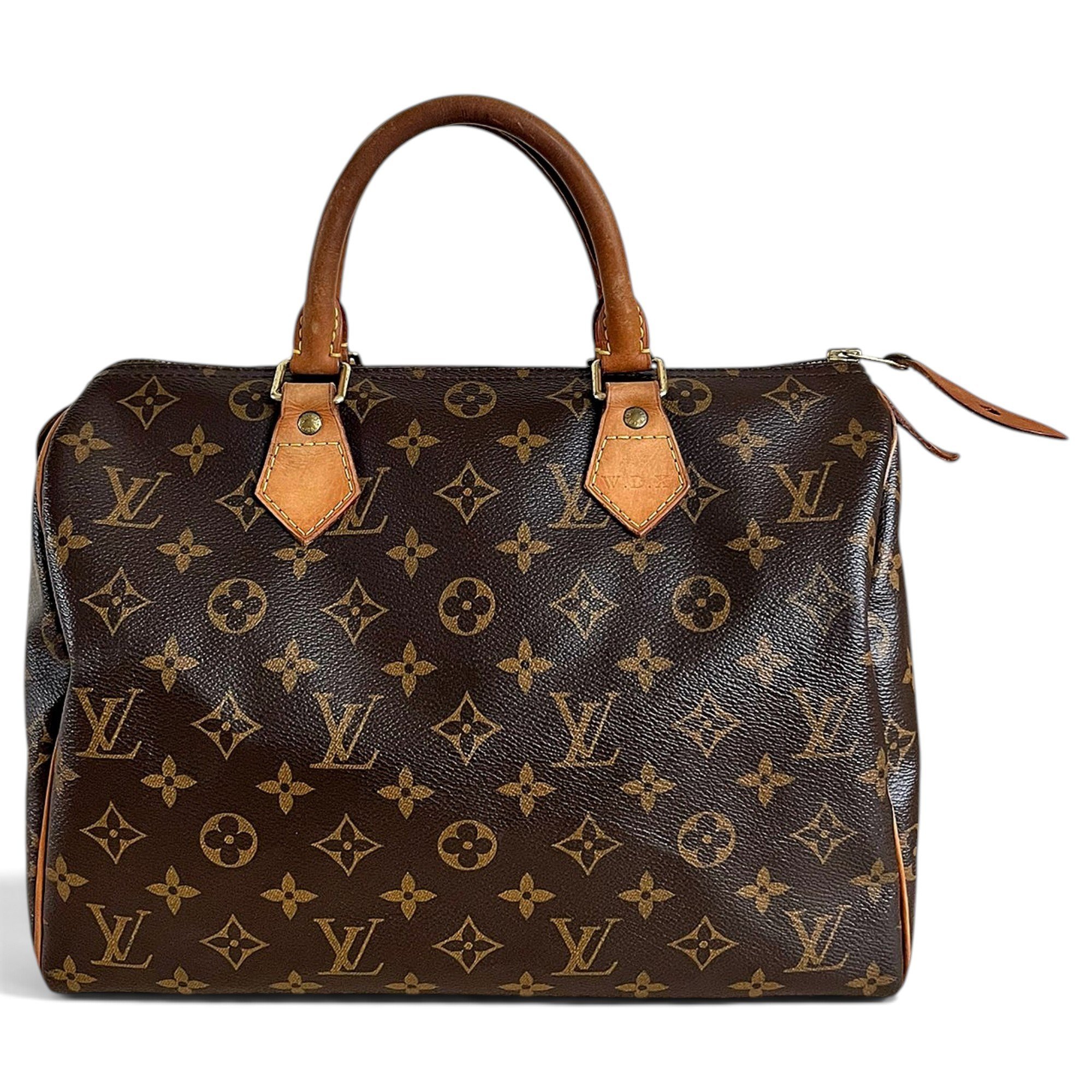 Louis Vuitton Speedy leather handbag