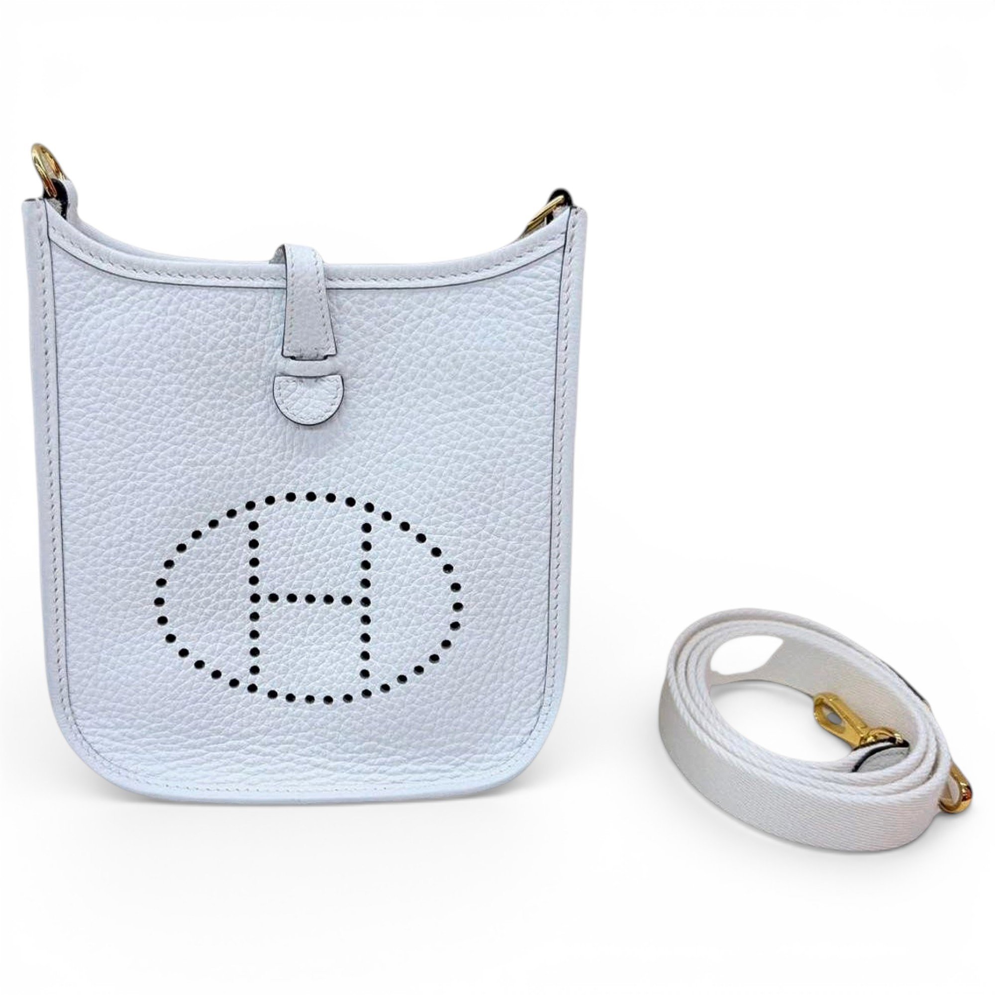 Mini Evelyne leather handbag
