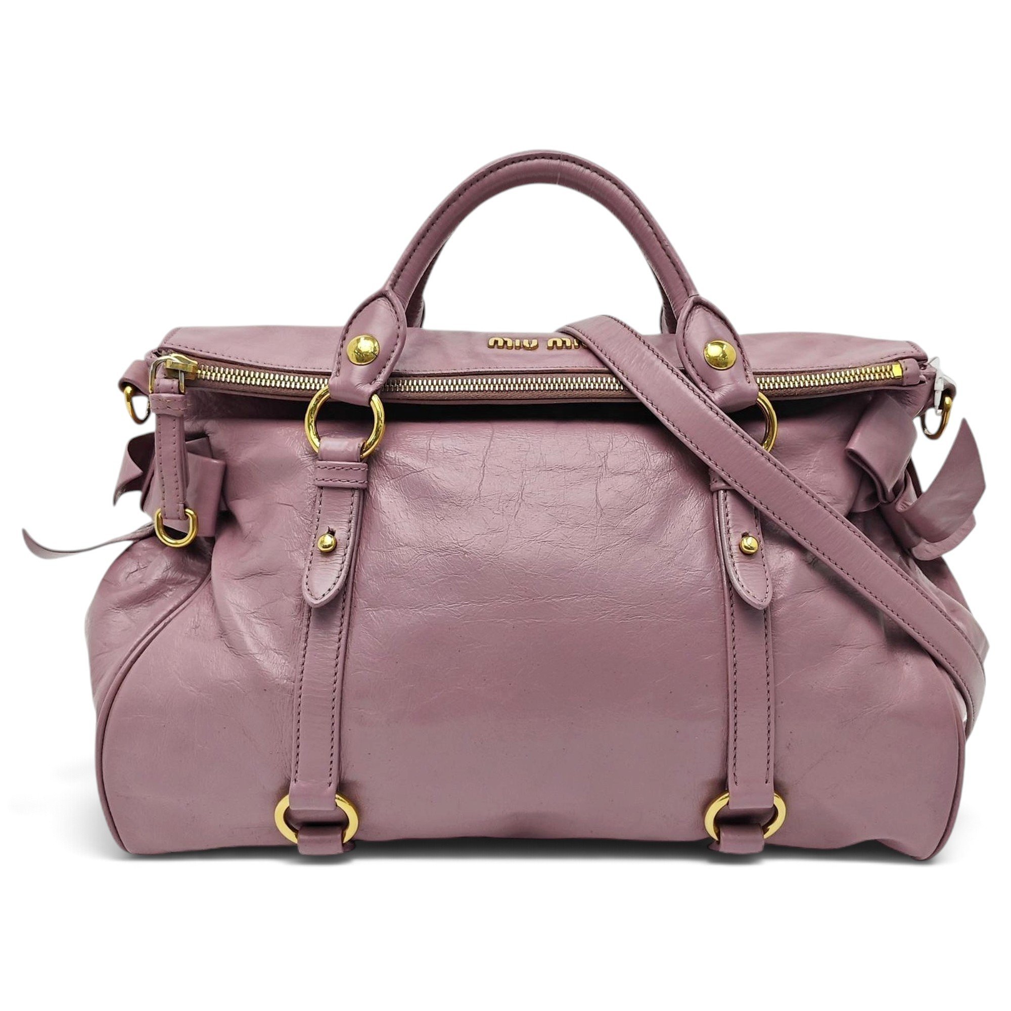 Miu Miu Bow bag leather handbag