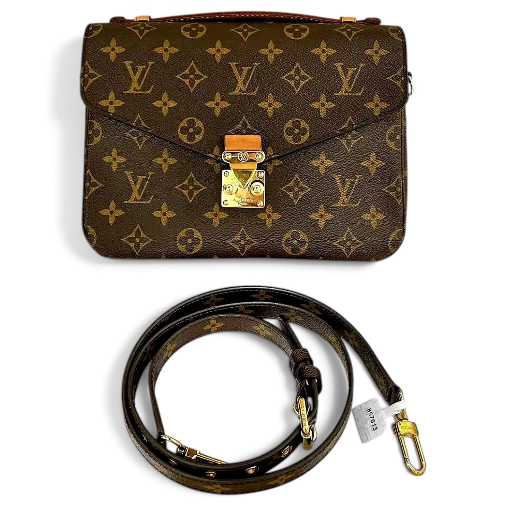 Metis leather handbag