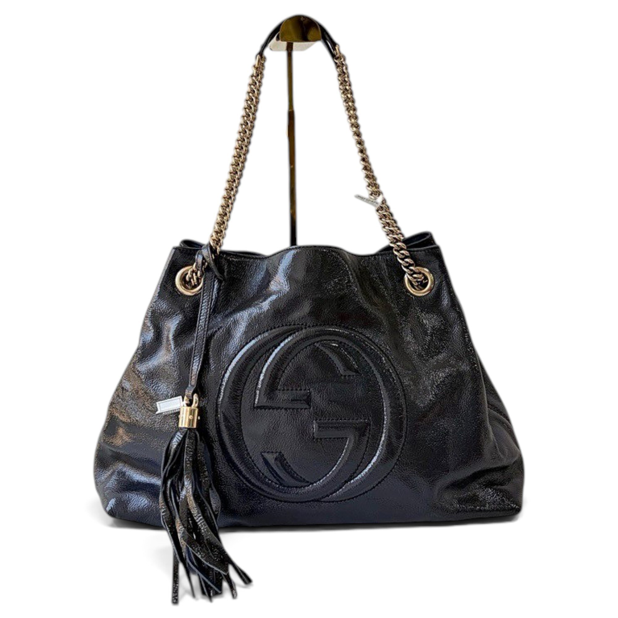 Soho leather tote